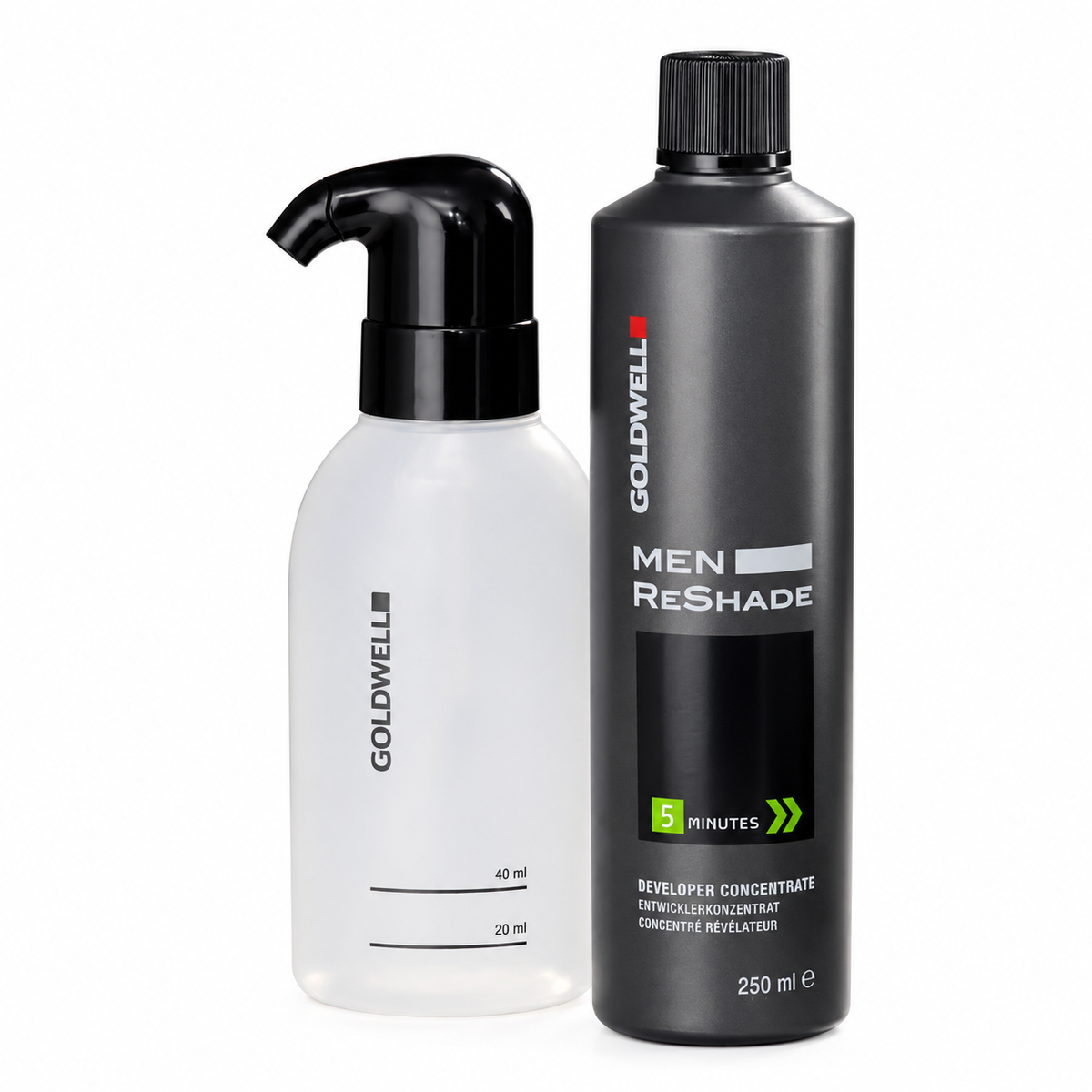 Goldwell Men ReShade Developer & Applikator Set 250 ml – Entwickler für Graukaschierung