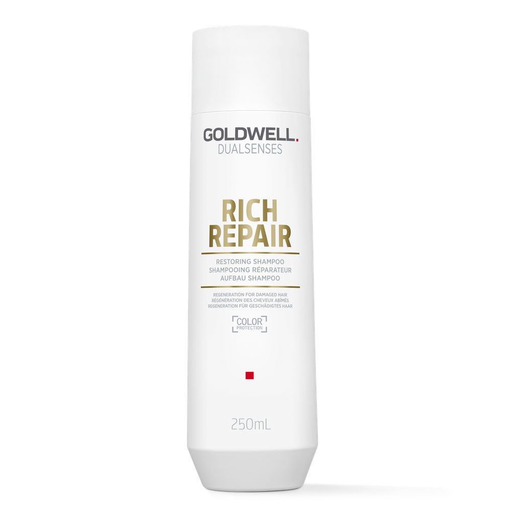 Dualsenses Rich Repair Restoring Shampoo-PFLEGE-Goldwell-250ml-TipTopPreis GmbH