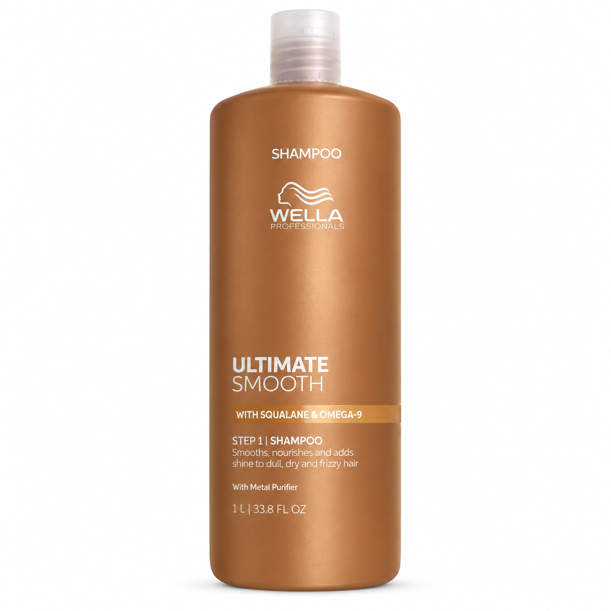 Wella Professionals Ultimate Smooth Shampoo – Anti-Frizz & Geschmeidigkeit für trockenes Haar
