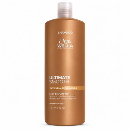 Wella Professionals Ultimate Smooth Shampoo – Anti-Frizz & Geschmeidigkeit für trockenes Haar