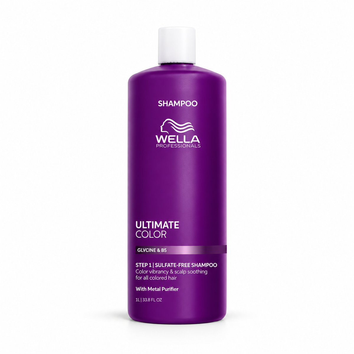 Wella Ultimate Color Sulfatfreies Shampoo – Farbschutz & sanfte Reinigung für coloriertes Haar
