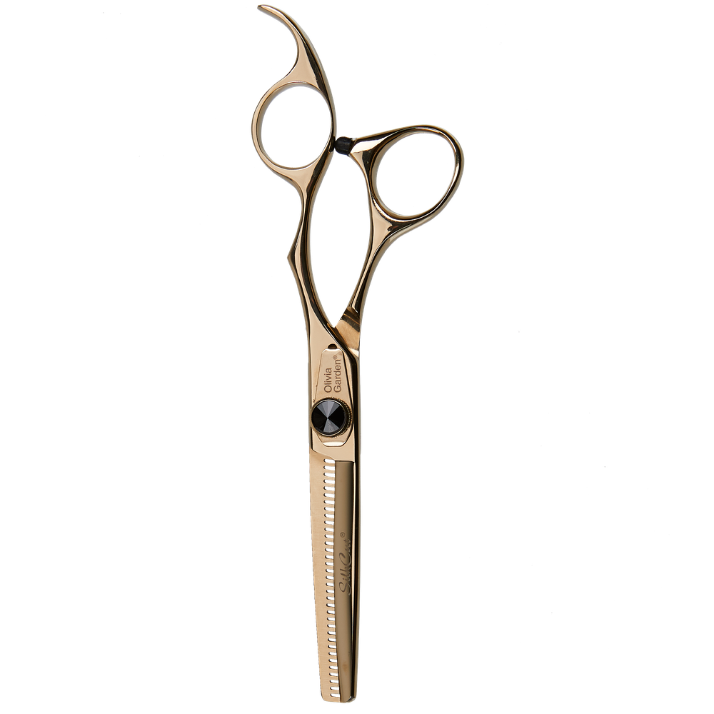 2erSet SilkCut Schere Black Gold Gr. 5.75 & 6''35T-ZUBEHÖR-Olivia Garden-TipTopPreis GmbH