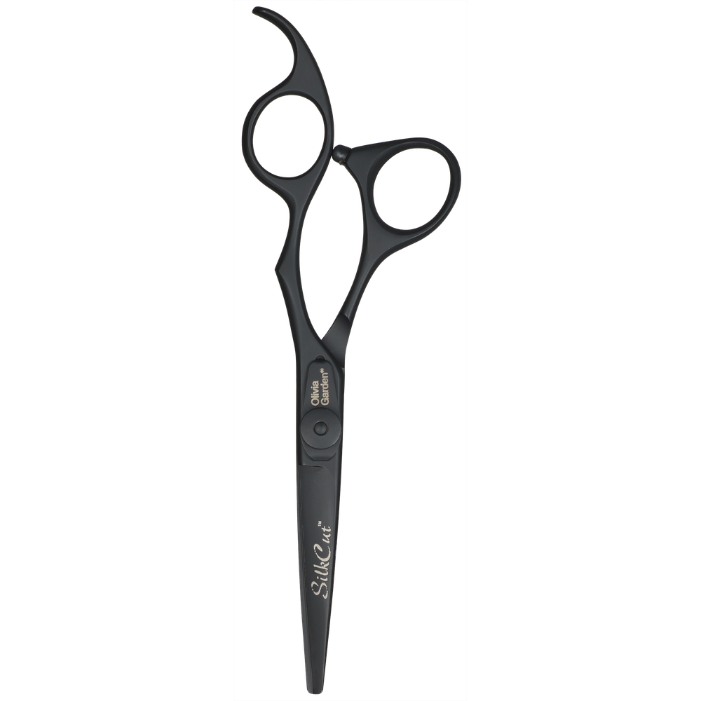 2erSet SilkCut Schere schwarz Matt 5.75'' & 6''-ZUBEHÖR-Olivia Garden-TipTopPreis GmbH