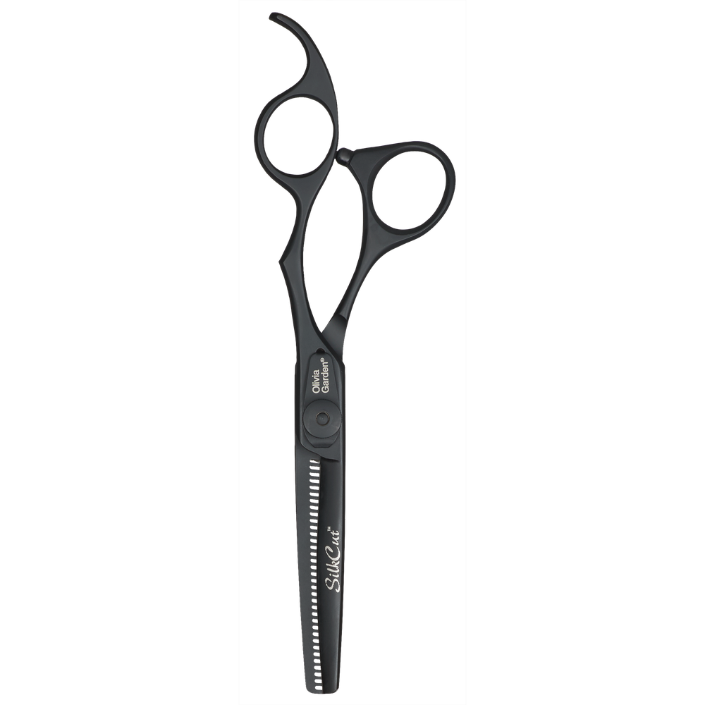 2erSet SilkCut Schere schwarz Matt 5.75'' & 6''-ZUBEHÖR-Olivia Garden-TipTopPreis GmbH