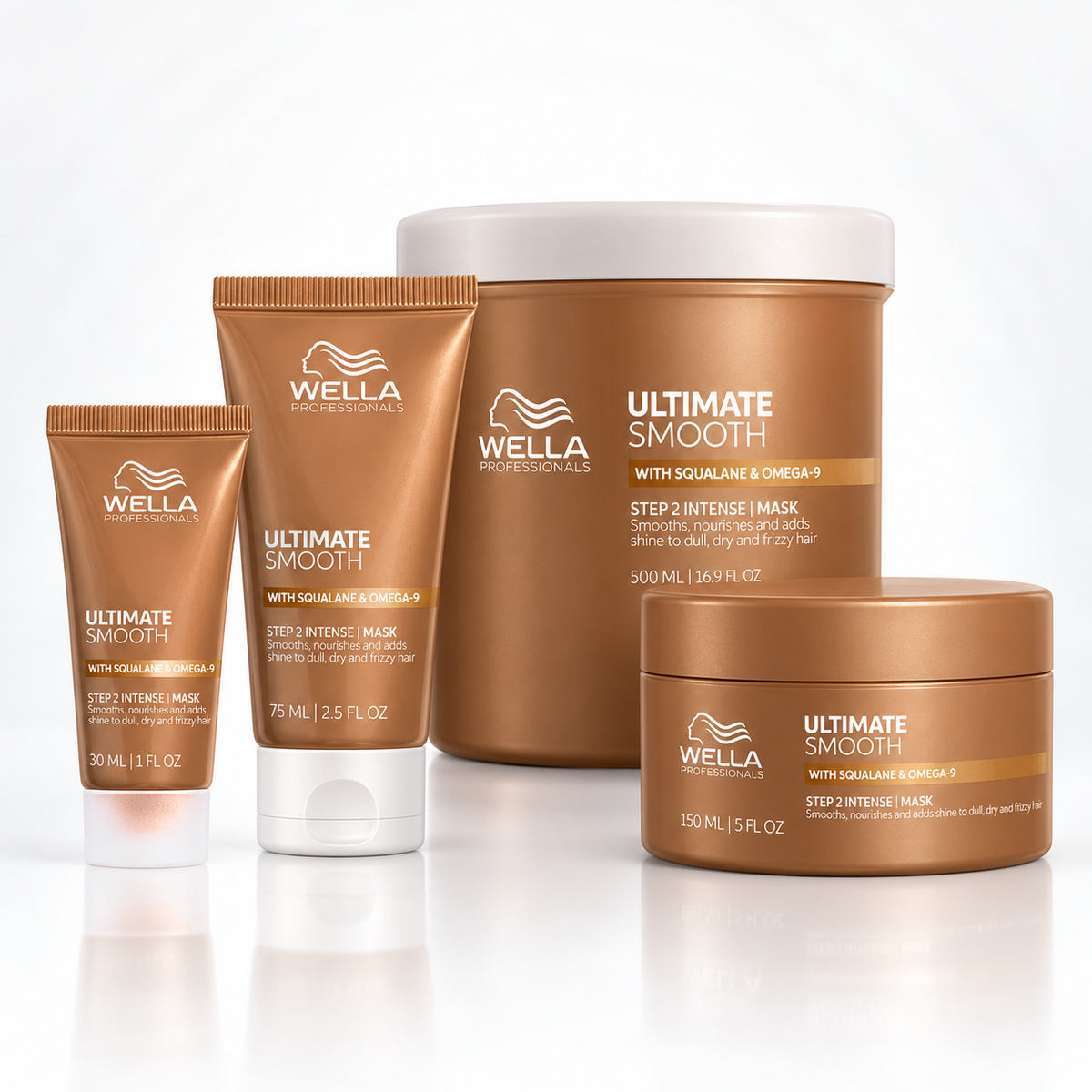Wella Ultimate Smooth Intense Mask – Intensive Anti-Frizz Haarmaske