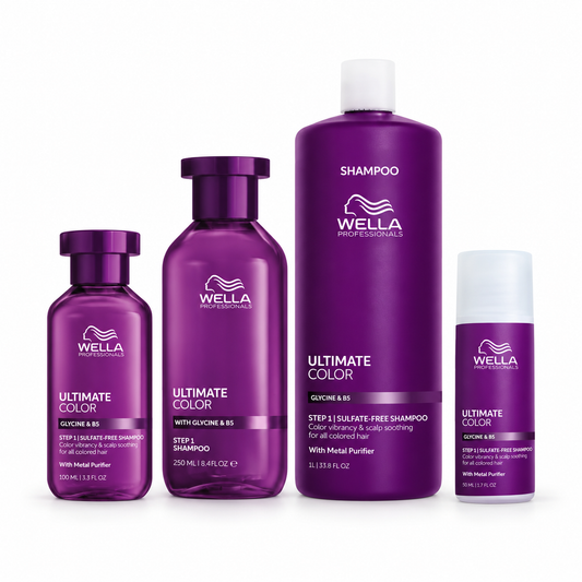 Wella Ultimate Color Sulfatfreies Shampoo – Farbschutz & sanfte Reinigung für coloriertes Haar