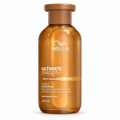 Wella Professionals Ultimate Smooth Shampoo – Anti-Frizz & Geschmeidigkeit für trockenes Haar