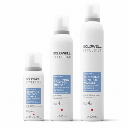 Goldwell StyleSign Bodifying Control Mousse – Volumenschaum mit starkem Halt 4/5