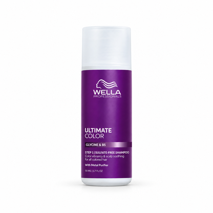 Wella Ultimate Color Sulfatfreies Shampoo – Farbschutz & sanfte Reinigung für coloriertes Haar