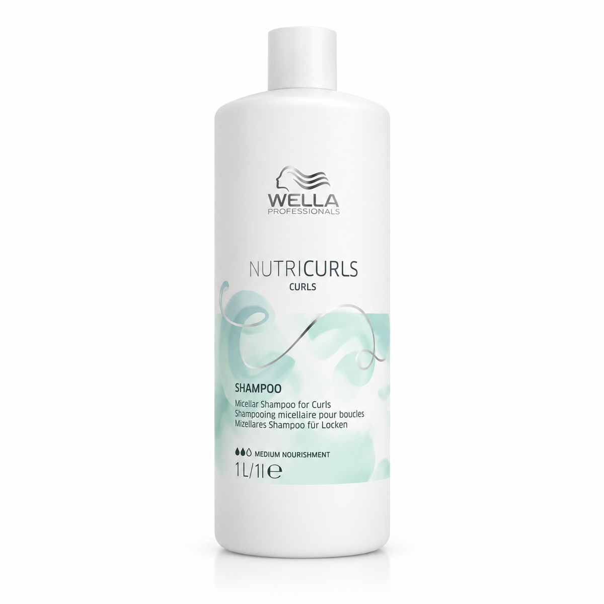 Wella Professionals Nutricurls Mizellen-Shampoo Curls – Lockenshampoo