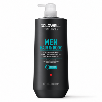 Goldwell Dualsenses Men Hair & Body Shampoo – 2-in-1 Shampoo & Duschgel für Männer