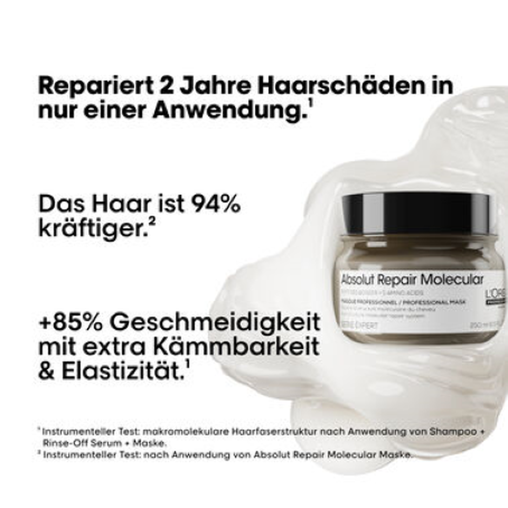 Absolut Repair Molecular Maske-PFLEGE-L'Oréal-250ml-TipTopPreis GmbH