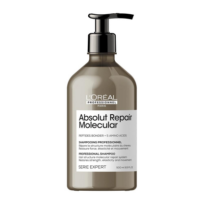 Absolut Repair Molecular Shampoo-PFLEGE-L'Oréal-500ml-TipTopPreis GmbH