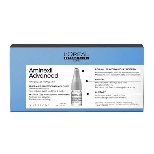 Aminexil Advanced roll-on 10er Box / 10x6ml-PFLEGE-L'Oréal-60ml-TipTopPreis GmbH