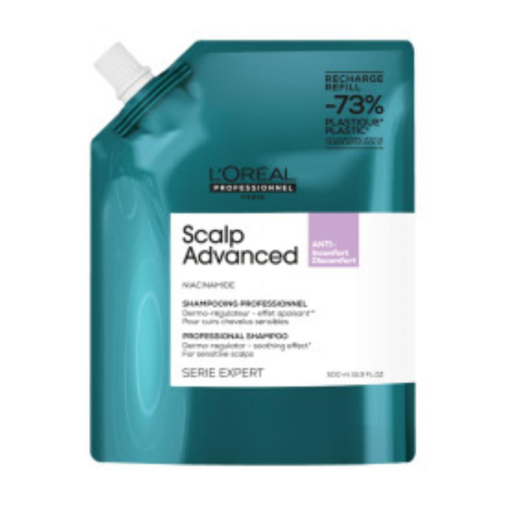 Anti-Discomfort Dermo-Regulator Shampoo Refill 500ml-PFLEGE-L'Oréal-TipTopPreis GmbH