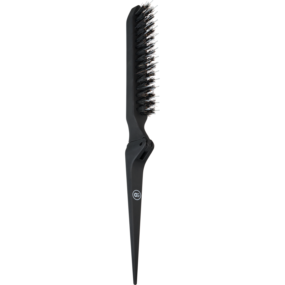 Boar&Nylon Bristles Matt Black-ZUBEHÖR-Olivia Garden-TipTopPreis GmbH