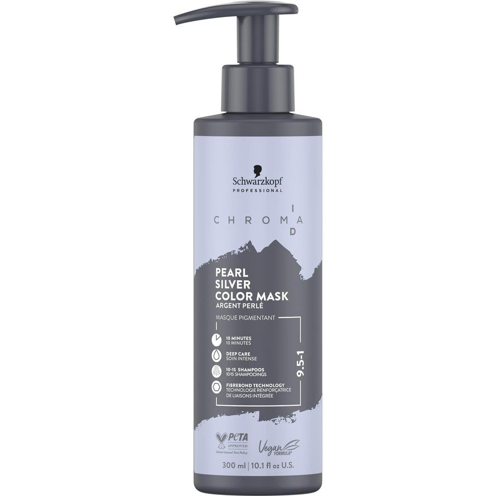Chroma ID Bonding Color Mask 300ml-FARBEN-Schwarzkopf-9,5-1 Pearl Silver-TipTopPreis GmbH