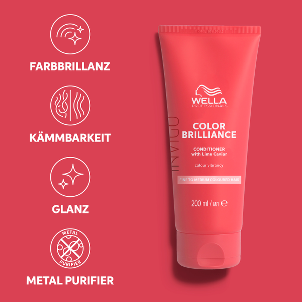 Color Brilliance Conditioner Fine Feines Haar-PFLEGE-Wella-200ml-TipTopPreis GmbH