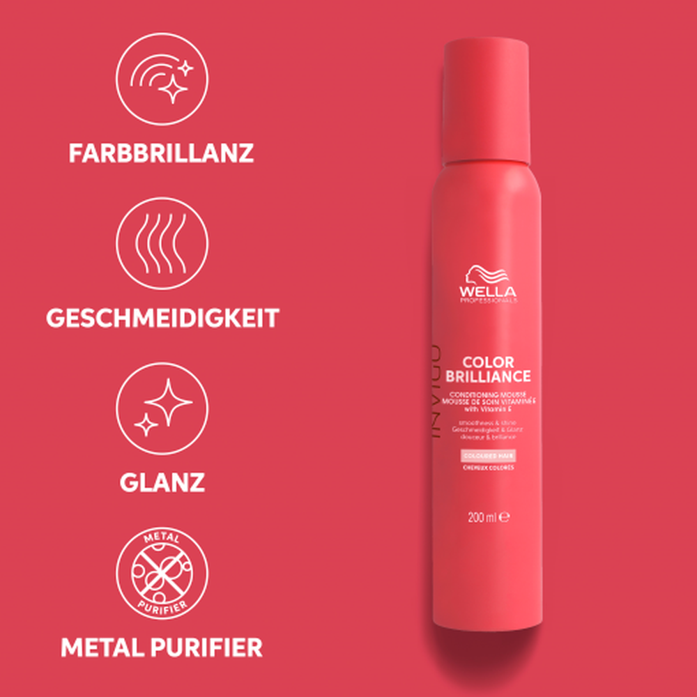 Color Brilliance Leave In Mousse 200ml-PFLEGE-Wella-TipTopPreis GmbH