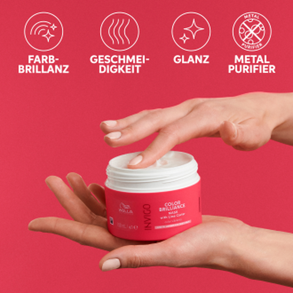 Color Brilliance Mask Fine Feines Haar-PFLEGE-Wella-30ml-TipTopPreis GmbH