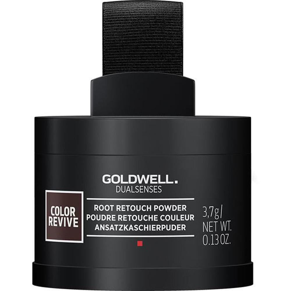 Color Revive Ansatzkaschierpuder 3.7g-FARBEN-Goldwell-dunkel braun bis schwarz dark brown to black-TipTopPreis GmbH