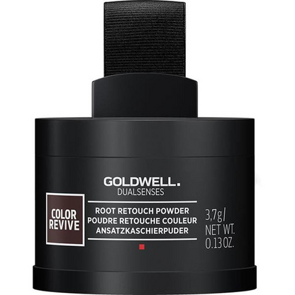 Color Revive Ansatzkaschierpuder 3.7g-FARBEN-Goldwell-dunkel braun bis schwarz dark brown to black-TipTopPreis GmbH