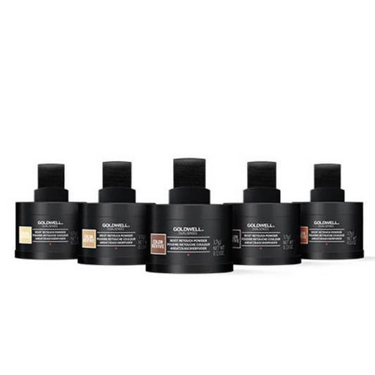 Color Revive Ansatzkaschierpuder 3.7g-FARBEN-Goldwell-dunkel braun bis schwarz dark brown to black-TipTopPreis GmbH