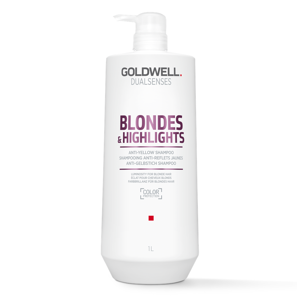 Dualsenses Blondes & Highlights Anti-Yellow Shampoo-PFLEGE-Goldwell-1000ml-TipTopPreis GmbH
