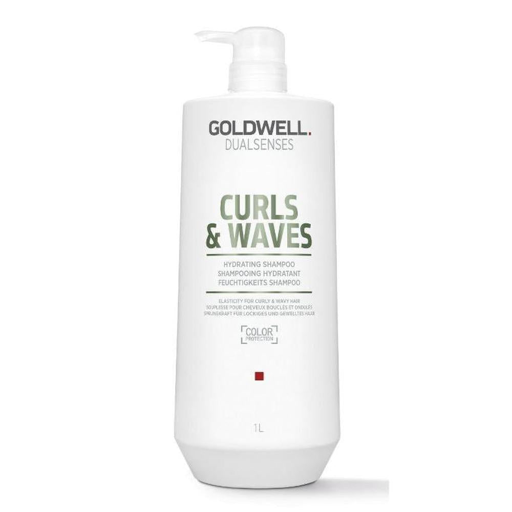 Dualsenses Curls & Waves Hydrating Shampoo-PFLEGE-Goldwell-1000ml-TipTopPreis GmbH