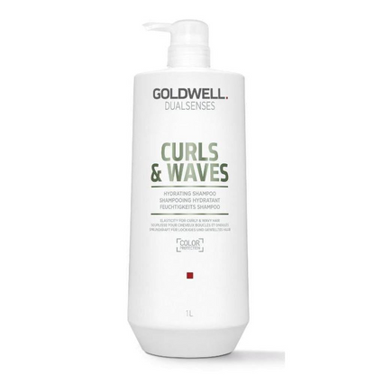 Dualsenses Curls & Waves Hydrating Shampoo-PFLEGE-Goldwell-1000ml-TipTopPreis GmbH