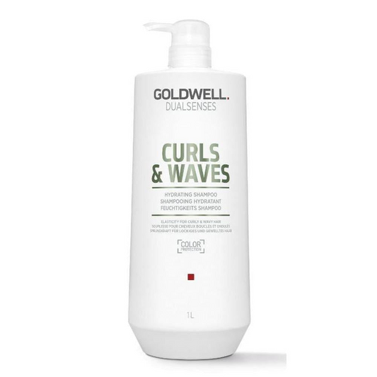 Dualsenses Curls & Waves Hydrating Shampoo-PFLEGE-Goldwell-1000ml-TipTopPreis GmbH