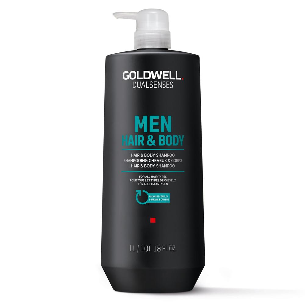 Dualsenses Men Hair & Body Shampoo-PFLEGE-Goldwell-1000ml-TipTopPreis GmbH