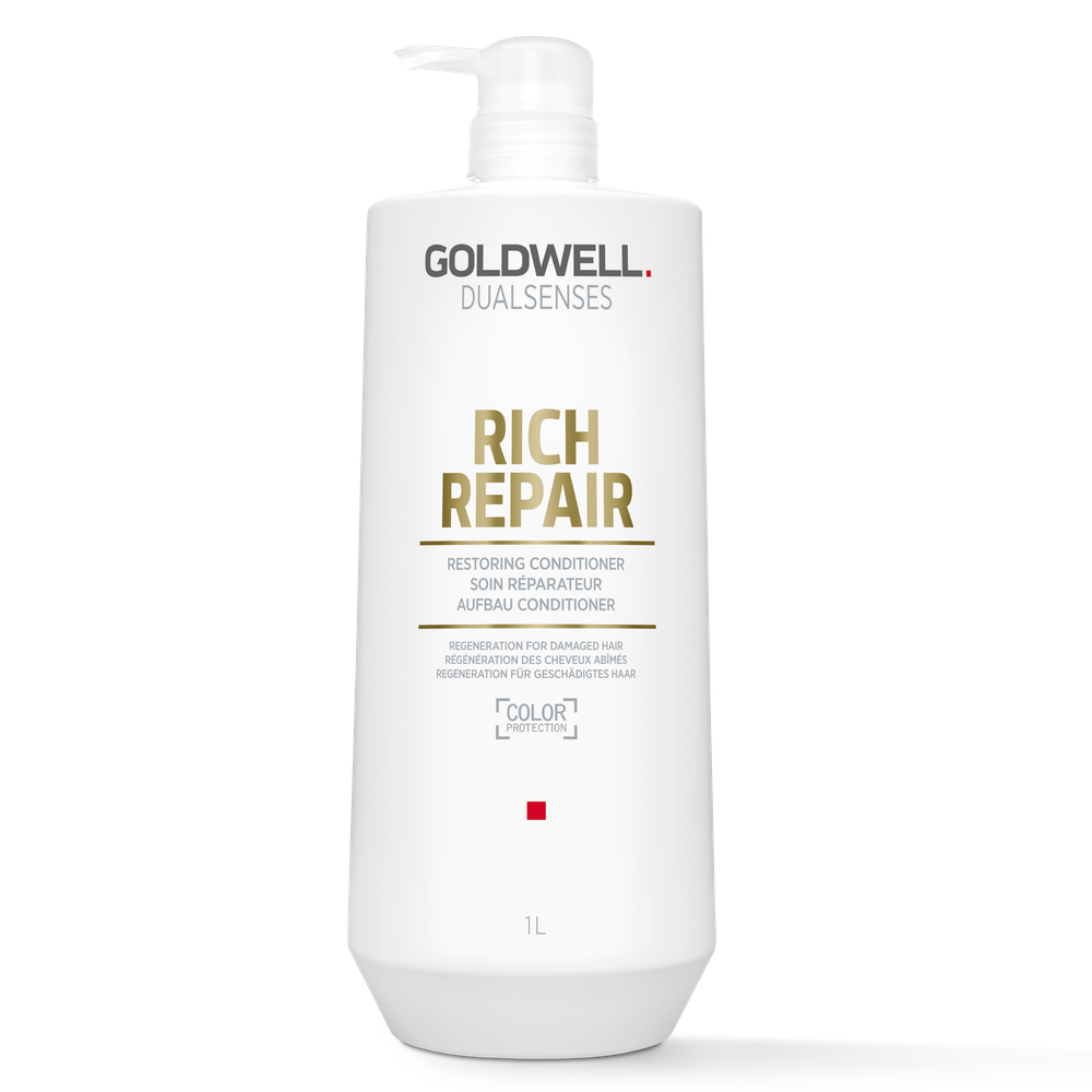 Dualsenses Rich Repair Restoring Conditioner-PFLEGE-Goldwell-1000ml-TipTopPreis GmbH