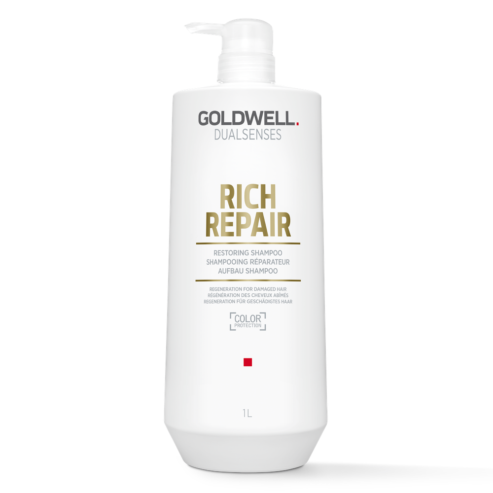 Dualsenses Rich Repair Restoring Shampoo-PFLEGE-Goldwell-1000ml-TipTopPreis GmbH