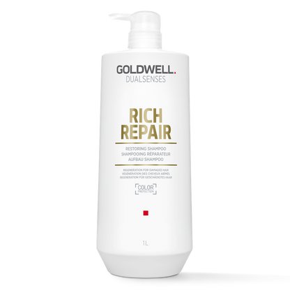 Dualsenses Rich Repair Restoring Shampoo-PFLEGE-Goldwell-1000ml-TipTopPreis GmbH