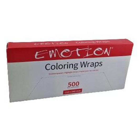 Emotion Coloring Wraps lang 110x240mm Pack a 500stk-ZUBEHÖR-Efalock-TipTopPreis GmbH
