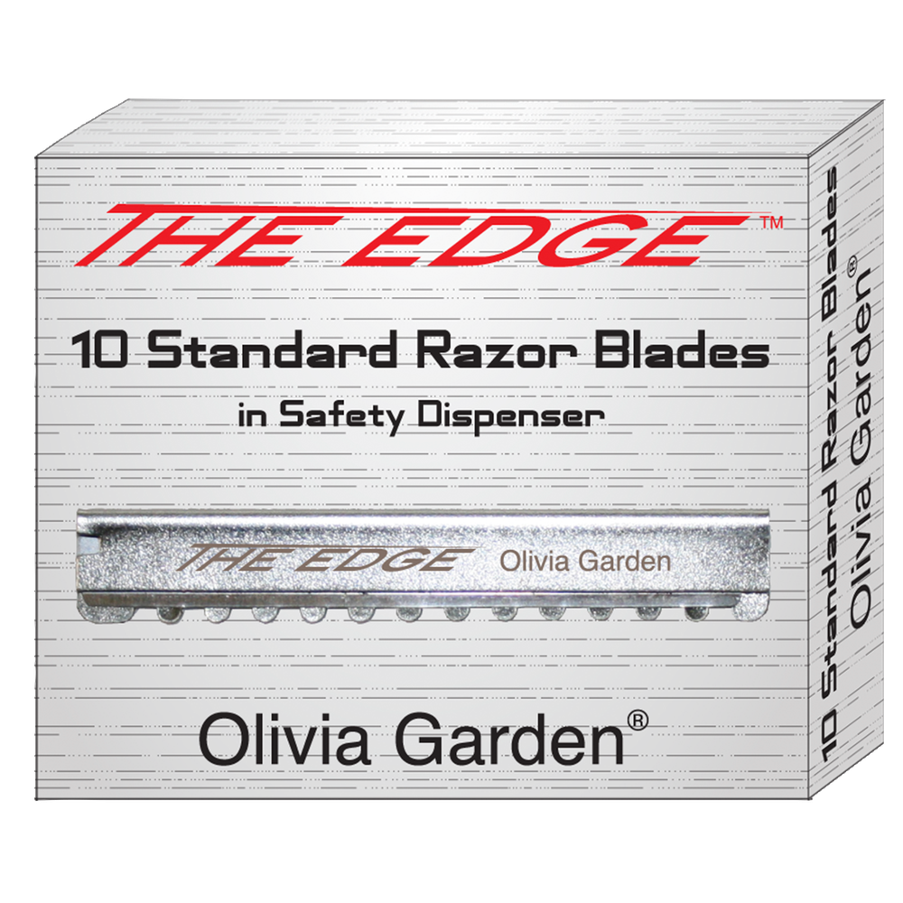 Ersatzklingen für Olivia Garden The Edge 10stk Ersatzklingen-ZUBEHÖR-Olivia Garden-TipTopPreis GmbH