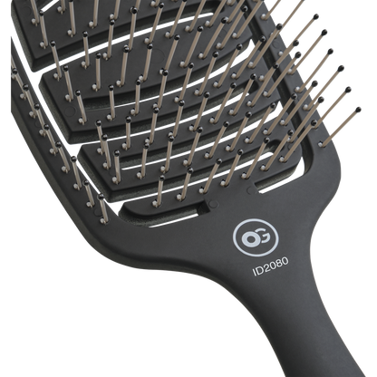 Essential Care Flex Thick Hair Bristles Matt Black-ZUBEHÖR-Olivia Garden-TipTopPreis GmbH
