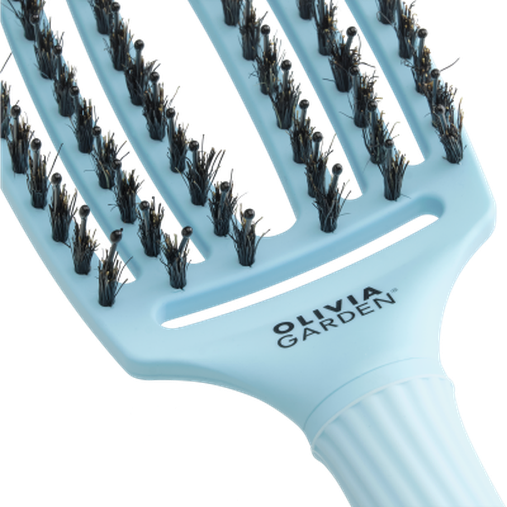 Fingerbrush Care Iconic Boar & Nylon Pastel blue-STYLING-Olivia Garden-TipTopPreis GmbH