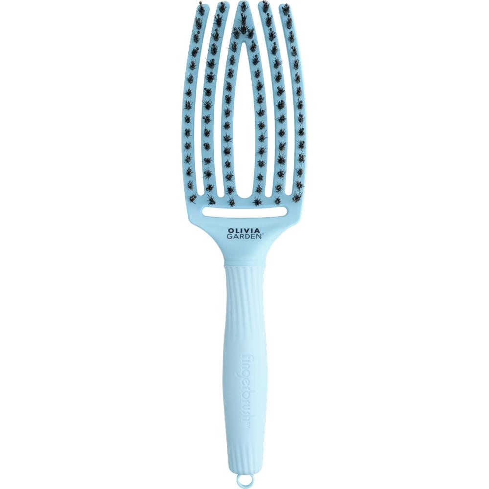 Fingerbrush Care Iconic Boar & Nylon Pastel blue-STYLING-Olivia Garden-TipTopPreis GmbH