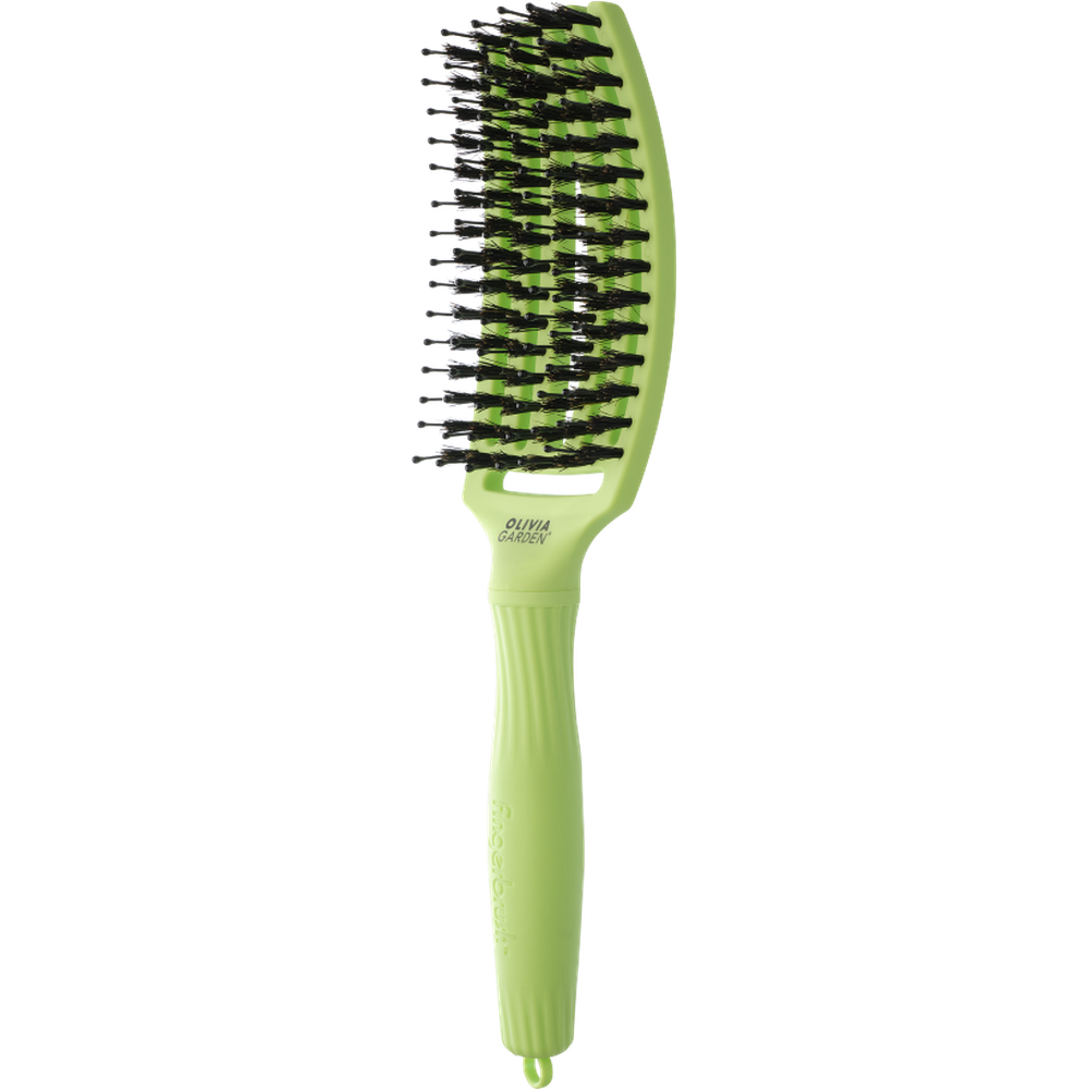 Fingerbrush Combo Medium Green Pistachio-ZUBEHÖR-Olivia Garden-TipTopPreis GmbH