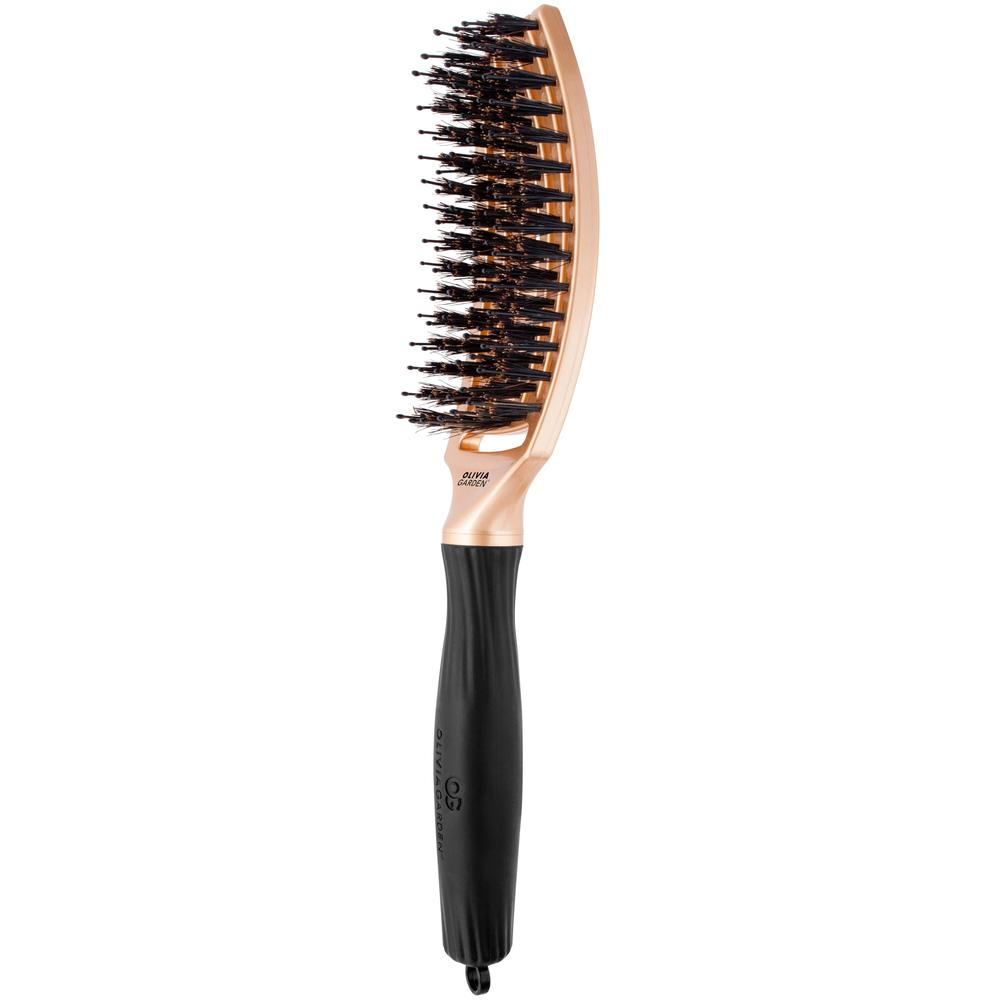 Fingerbrush Combo Medium Trinity Gold, 6-reihig-ZUBEHÖR-Olivia Garden-TipTopPreis GmbH
