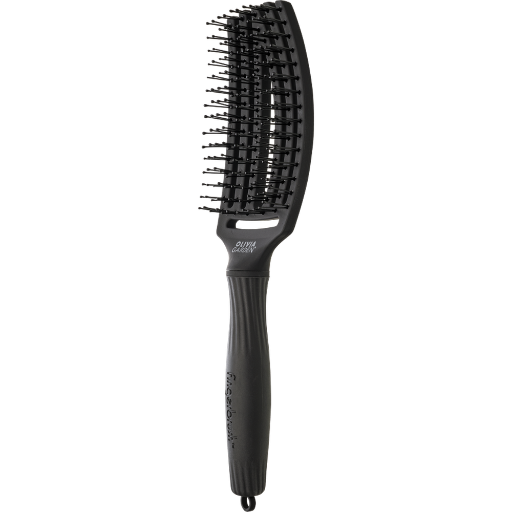 Fingerbrush Double M Full Black-ZUBEHÖR-Olivia Garden-TipTopPreis GmbH