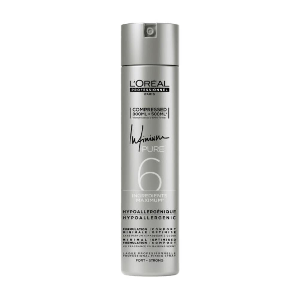 Infinium Pure 6 F-Free Haarspray Strong Compressed 300ml-STYLING-L'Oréal-300ml-TipTopPreis GmbH