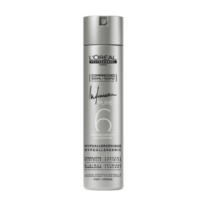Infinium Pure 6 F-Free Haarspray Strong Compressed 300ml-STYLING-L'Oréal-300ml-TipTopPreis GmbH
