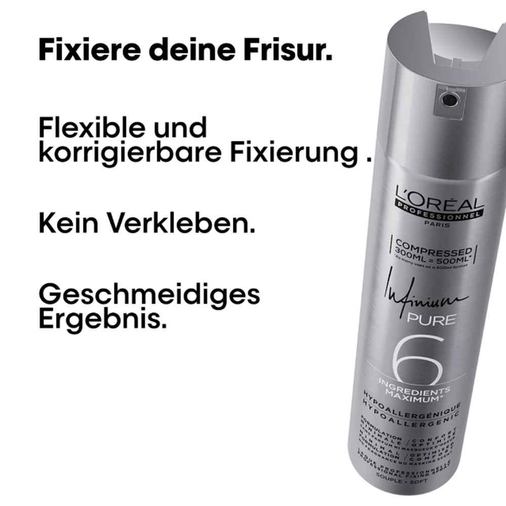 Infinium Pure Soft Compressed 300ml-STYLING-L'Oréal-TipTopPreis GmbH