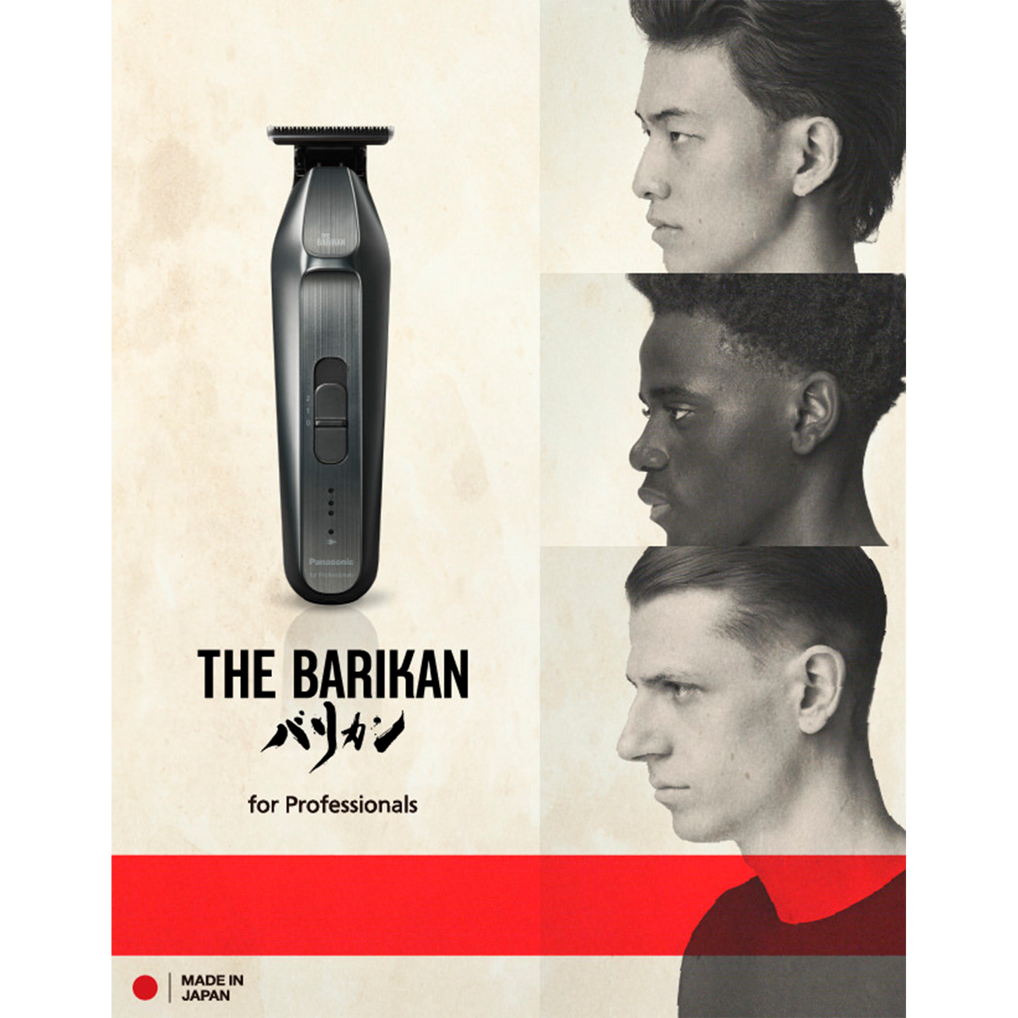 Panasonic The Barikan ER-XT70 silber