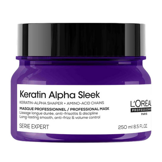 Keratin Alpha Sleek Maske-PFLEGE-L'Oréal-250ml-TipTopPreis GmbH