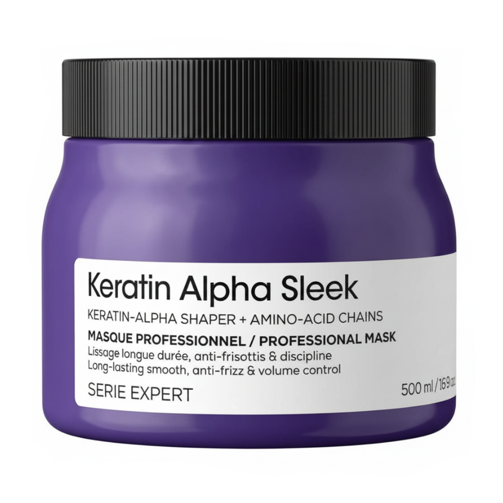 Keratin Alpha Sleek Maske-PFLEGE-L'Oréal-500ml-TipTopPreis GmbH