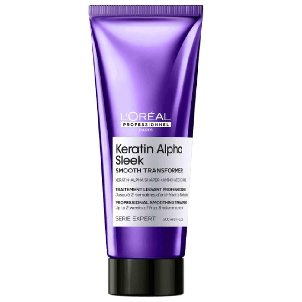 Keratin Alpha Sleek Smooth Transformer Treatment 200ml-PFLEGE-L'Oréal-TipTopPreis GmbH